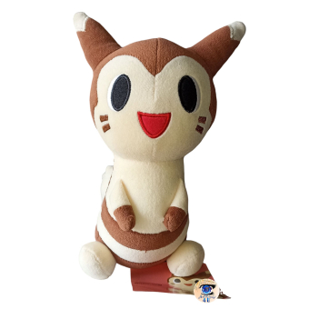 Officiële Pokemon center knuffel Furret pokemon time 2014 +/- 23cm 